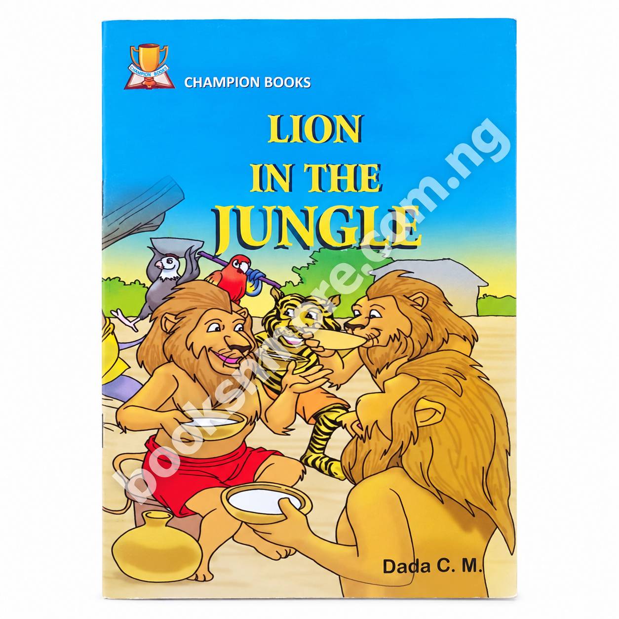 Lion in the Jungle