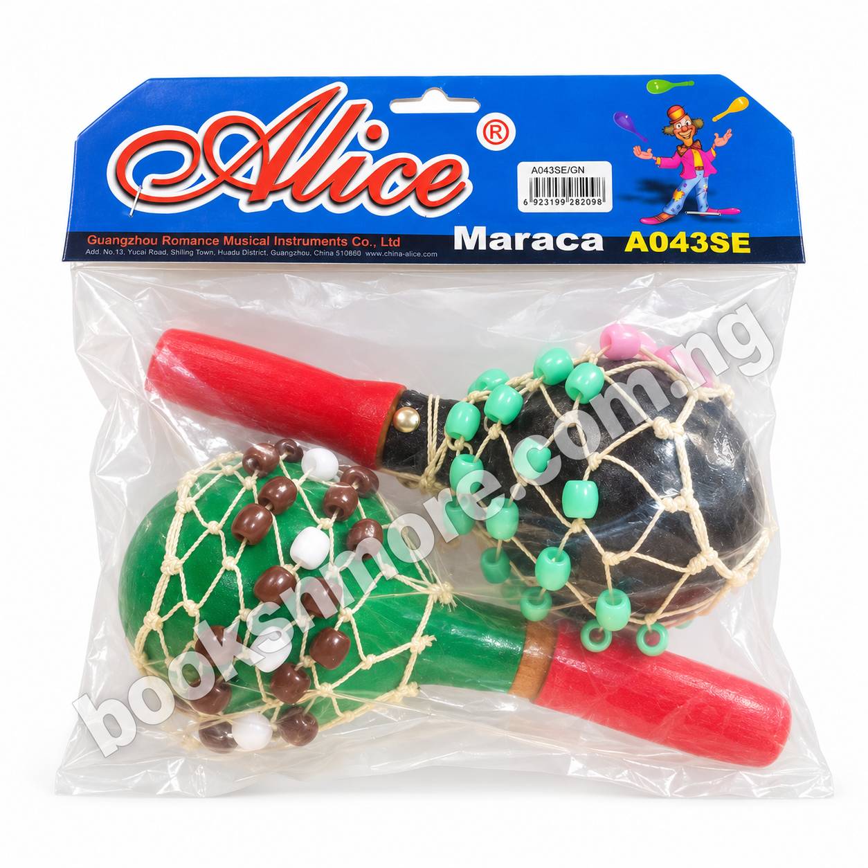 2-in-1 Beaded Maraca